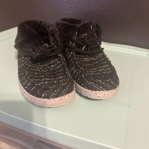 Hey Dude Black Comfortable Knit Design